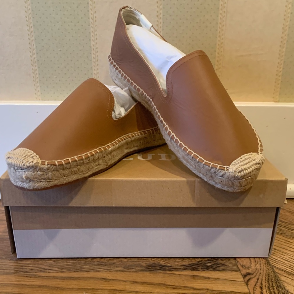 Soludos platform smoking slipper slip on shoe women’s size 8 FITS LIKE 7.5